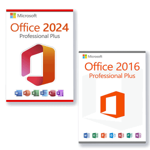 Microsoft Office 2024 Professional Plus + Microsoft Office 2016 Professional Plus para 3 PC