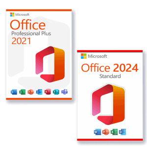 Microsoft Office 2024 Standard + Microsoft Office 2021 Professional Plus Licencia para 3 PC