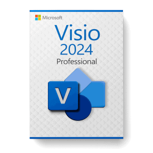 Microsoft Visio 2024 Professional Licencia para 3 PC